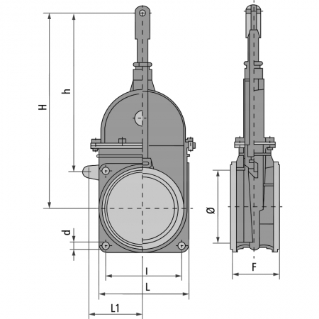 ZASUWA BECZKOWOZU MZ 6 CALI 2x FLANSZA KOŁNIERZE +SZYBKOZŁĄCZE ŻEŃSKIE